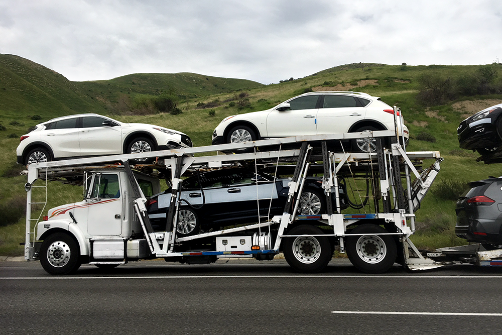 cars being shipped in Albuquerque New Mexico